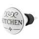 Kitchen Flat Ceramic Wine Bottle Stopper